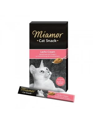 Mıamor Cream Somonlu Kedi Ödülü 6x15 Gr