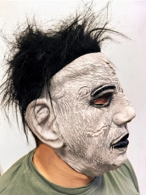 Michael Myers Siyah Saçlı Yüz Maskesi