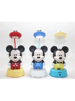Mickey Mouse Masa Üstü Lamba Şarjlı Usb Alk2714