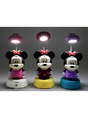 Mickey Mouse Masa Üstü Lamba USB Şarjlı Model 1