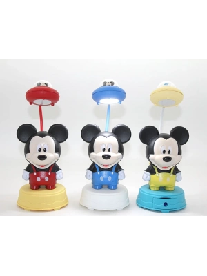Mickey Mouse Masa Üstü Lamba USB Şarjlı Model 2