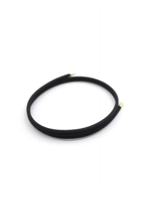 Mıknatıslı İp Bileklik - Siyah