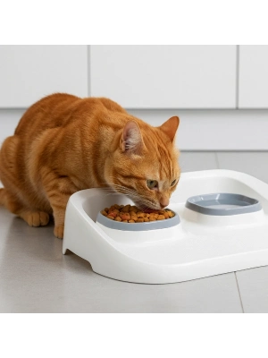 Mikopet Gri 2si 1 Arada Mama Ve Su Kabı