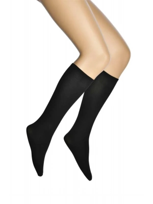 Mikro 70 Dizaltı Kadın Çorap Siyah 500