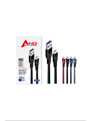 Mikro Usb Data Kablosu Samsung 2.4A Royaleks-AND-250