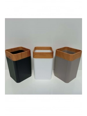 Mimoza Çizgili Ahşap Diş Fırçalık 1 Adet Royaleks-Y-869