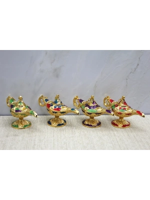 Mineli Metal Alaaddin Lambası Model 1