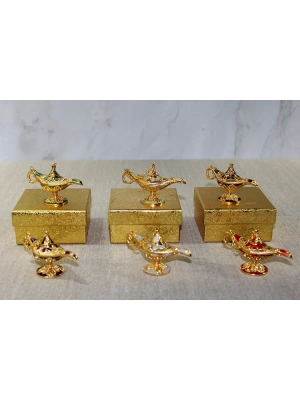 Mineli Metal Alaaddin Lambası Model 2