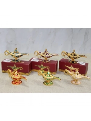 Mineli Metal Alaaddin Lambası Model 3