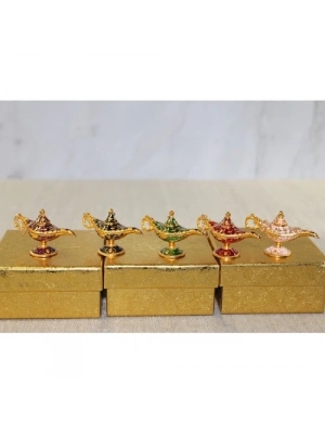 Mineli Metal Alaaddin Lambası Model 8