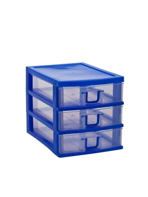 Mini 3 Çekmeceli Komidin Organizer