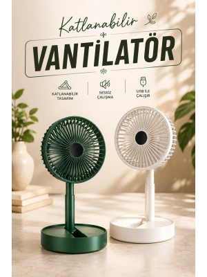 Mini Fan Soğutucu Telefon Tutucu Vantilatör