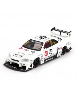 ® Mini GT 1/64 Nissan LB-ER34 Super Silhouette ATHLETE/COLLET Blister Paket