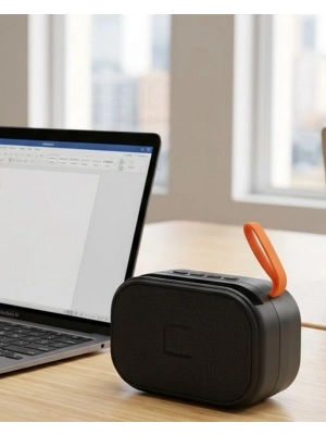 Mini Kablosuz Ses Bombası Bluetooth USB Girişli Hoparlör