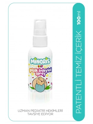 Minoris Baby Organik Pişik Önleyici Sprey 100ml