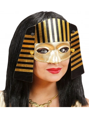 Lastik Aparatlı Firavun Maskesi 21x23 cm