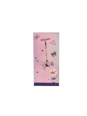 MKWE082 IŞIKLI CANAVAR SCOOTER PEMBE