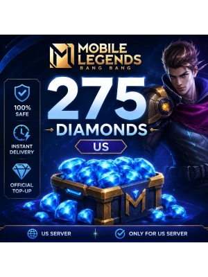 MLBB 250+25 Diamonds US