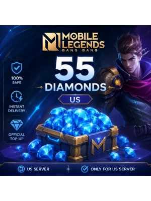 MLBB 50+5 Diamonds US