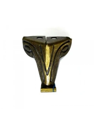 Moda Sac Ahşap, Sunta Sandık Ayağı, Kutu Ayak 2,5 Cm - Antik