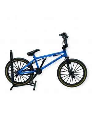 Model Araçlar -1:8 Metal BMX Bisiklet - Die -Cast 17 cm - Mavi