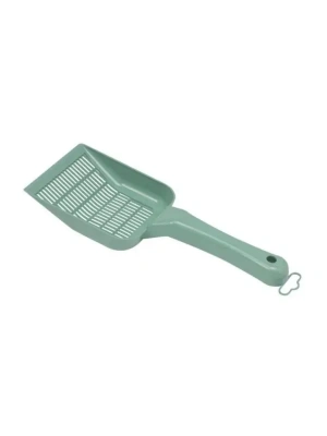 Moderna Dar Aralıklı Kedi Kumu Küreği Yeşil 10x28 Cm