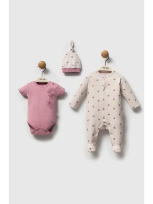 Moi Noi Flowers Tulum Badi Şapka MNB3034 Mürdüm