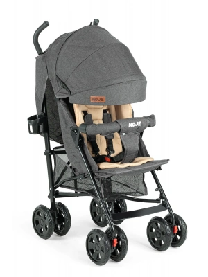 Moje Strong Baston Bebek Arabası Antrasit Siyah