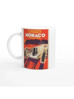 Monaco Grand Prix 1930 Retro Kupa Bardak