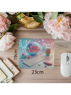 Motivasyon İçin Özel Tasarım Mousepad - 19x23 cm 2 mm Dikdörtgen İthal Baskılı Mouse Pad