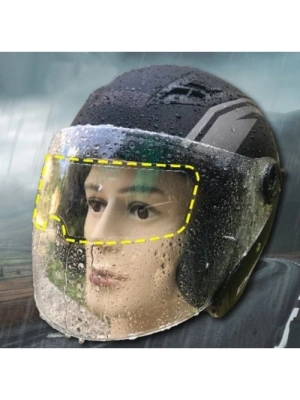 Motosiklet Kaskı Yağmur Kaydırıcı