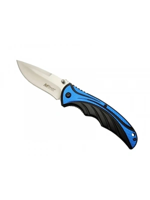 Mtech Handsome 454 Mavi Kamp Çakı 20cm - Yarı Otomatik, Kemerlikli