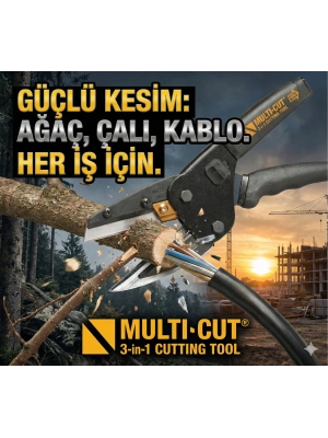 Multi Cutter Kalın Ve Sert Malzeme Kesme Aleti