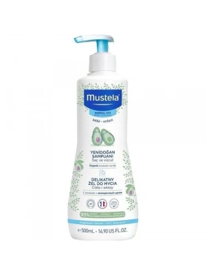 Mustela Dermo Cleansing Yenidoğan Saç ve Vücut Şampuanı 500ml