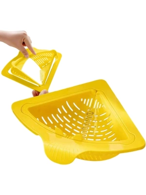 Mutfak ve Banyo Üçgen Lavabo Süzgeci