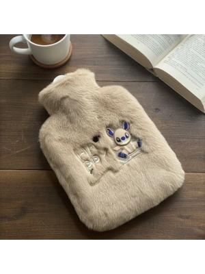 ® Mutlu Robot Hayvan Figürlü Peluş Sıcak Su Torbası 1 Lt – Yumuşak Kılıf, Uzun Süre Sıcak Tutan Termal Su Torbası