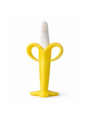 ®  Muz Şekilli Diş Kaşıma Aparatı – Bebekler İçin Silikon Diş Kaşıyıcı, Diş Çıkarma Oyuncağı