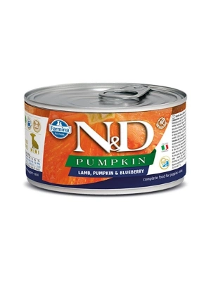 N&D Pumpkin Balkabaklı Kuzu Etli Yavru Konserve Köpek Maması 1 Adet 140 Gr
