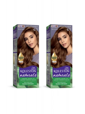 Naturals Saç Boyası Çikolata Kahve 6/7 2x Paket