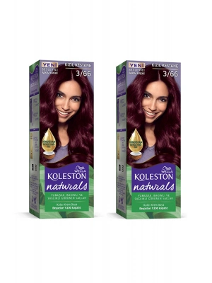 Naturals Saç Boyası Kızıl Kestane 3/66 2x Paket