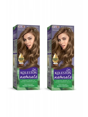 Naturals Saç Boyası Küllü Kumral 7/1 2x Paket