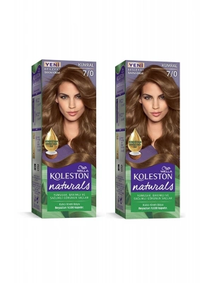 Naturals Saç Boyası Kumral 7/0 2x Paket