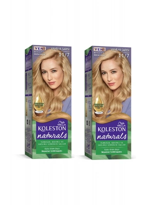 Naturals Saç Boyası Vanilya Sarısı 11/7 2x Paket