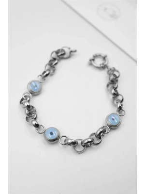 Nazar Boncuk Bileklik - Gümüş