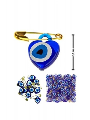 Nazar Boncuklu Çengelli Iğne 25 adet