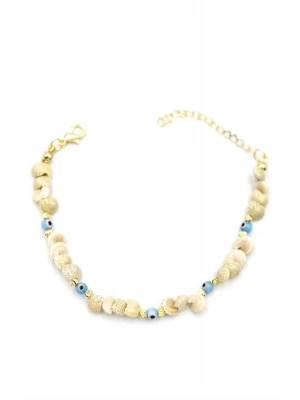 Nazar Deniz Kabuğu Bileklik - Mavi