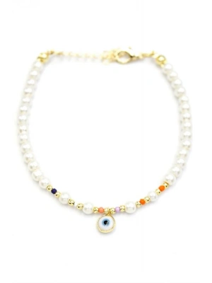 Nazar İnci Bileklik - ÇOK RENKLİ
