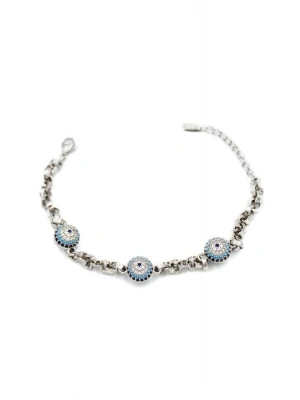 Nazarlı Xuping Vip Bileklik - Gümüş