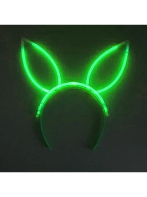 Karanlıkta Yanan Glow Neon Fosforlu Taç - 6 Adet