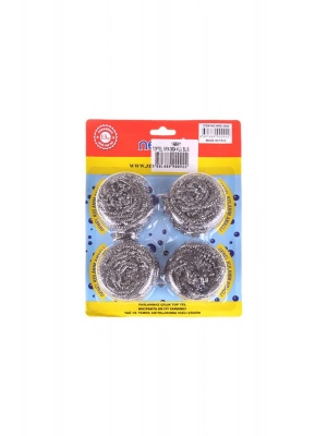 Nerox Çelik Top Tel Ovma Teli 4 Lü Blister Royaleks-NRX-F3004